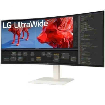 LG 38BR85QC-W Monitor Curvo UltraWide 38 Pulgadas Blanco LG 38BR85QC-W Monitor Curvo UltraWide 38 Pulgadas Blanco